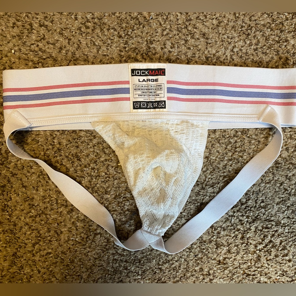 Jock mail athletic jockstrap: LARGE